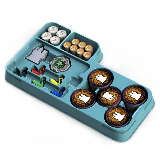 Box art for Castles of Mad King Ludwig 2nd Edition featuring a grand Bavarian castle