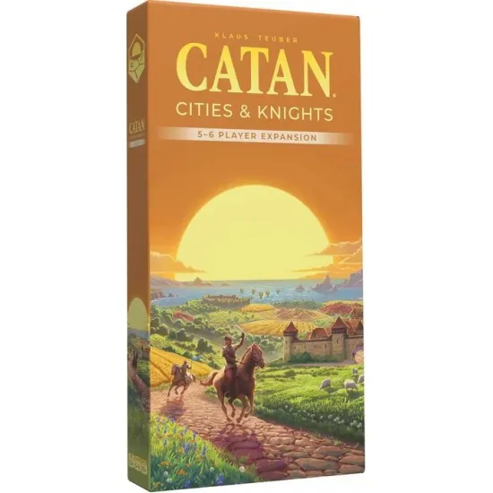 CATAN Cities & Knights 5-6 Player Extension 6th Edition Box Art