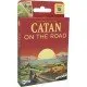Catan: On the Road card game box on a flat surface