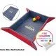 Gamegenic CATAN Trading Post premium card tray and storage box closed showing compact convertible design