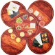 Charcuterie: The Board Game featuring food tiles and strategic charcuterie board building for 2-6 players