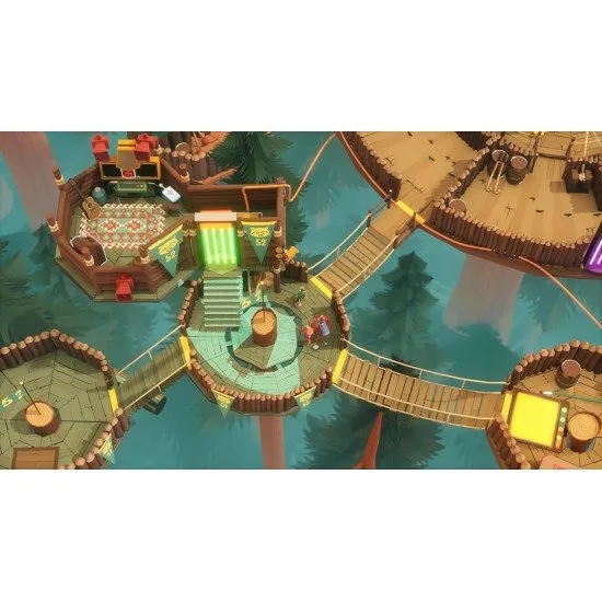 Chicken Run Eggstraction Xbox The box art for the game Chicken Run Eggstraction on Xbox, showing Molly, Rocky, and other chickens mid-escape in a chaotic scene.