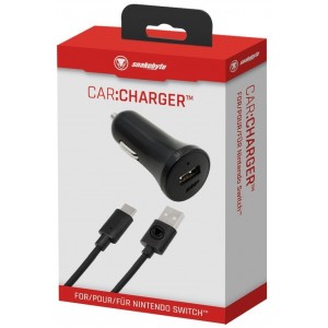 Switch Snakebyte Car Adapter & USB-C to USB Cable Switch Snakebyte Car Adapter & USB-C to USB Cable