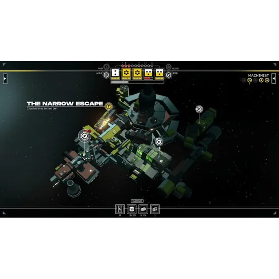 Nintendo Switch 2 game case for Citizen Sleeper 2 Starward Vector featuring sci-fi artwork of a sleeper android and spaceships