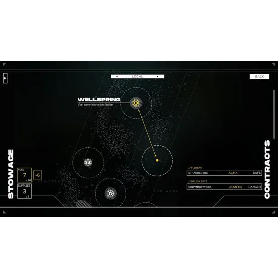 Nintendo Switch 2 game case for Citizen Sleeper 2 Starward Vector featuring sci-fi artwork of a sleeper android and spaceships