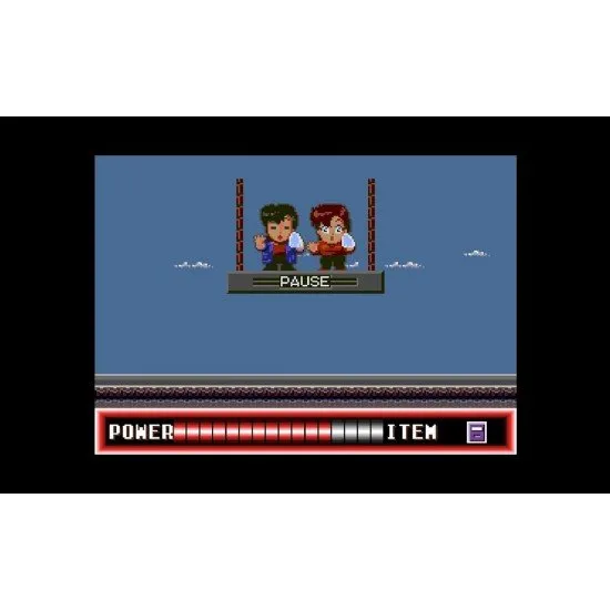 A PlayStation 5 game case showcasing vintage 90s style anime illustrations of Ryo Saeba and Kaori Makimura standing before a stylized Shinjuku cityscape