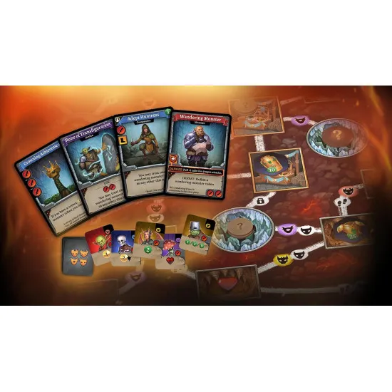 Clank! A Deck-Building Adventure Master Thief Edition board game box artwork
