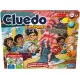 Cluedo Junior board game box featuring kid-friendly Clue characters and double-sided mystery gameboard design