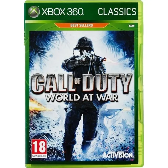 XBOX 360 Call of Duty World at War Classics Itemdrop