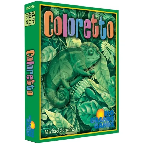 Coloretto Card Game Box