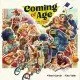 Coming of Age board game box featuring coming-of-age life journey artwork with child and adolescent character illustrations