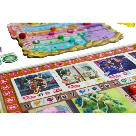 Coming of Age board game box featuring coming-of-age life journey artwork with child and adolescent character illustrations