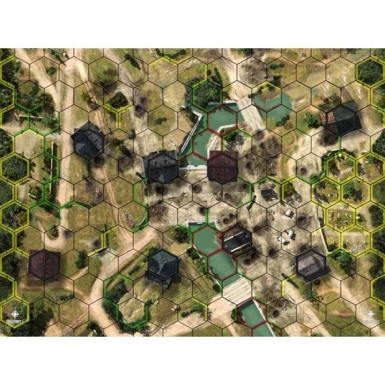 Company of Heroes Board Game 2nd Edition box set with miniatures and tactical map