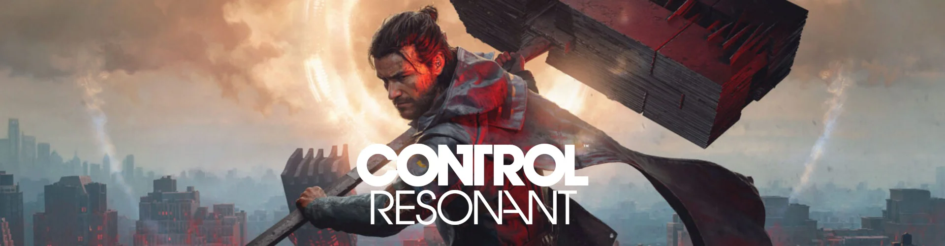 Control Resonant Slideshow Banner for the Video Game Release