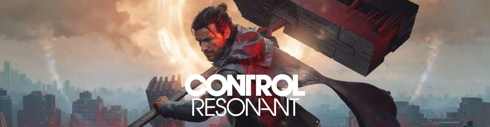 Control Resonant Slideshow Banner for the Video Game Release