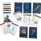 A deck of Cosmere RPG Stormlight Item Cards featuring illustrations of swords, spears, and spren companions