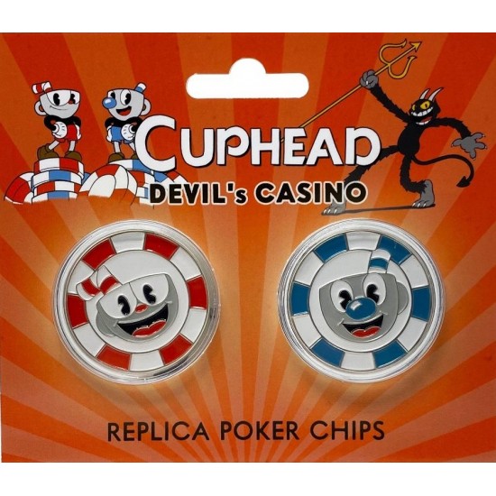 Cuphead Devils Casino Replica Poker Chips