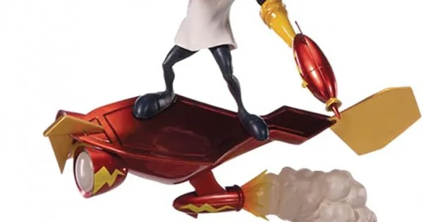Statue En Résine FIRST4FIGURES - Crash Bandicoot Dans Son Kart (Crash Team Racing Nitro-Fueled) - Neuf - Fabriqué Au Japon