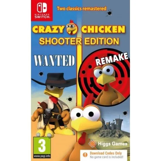 Crazy Chicken - Shooter Edition (CIAB) (Switch)