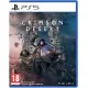Crimson Desert PS5 game cover featuring Kliff overlooking the vast, atmospheric landscape of Pywel