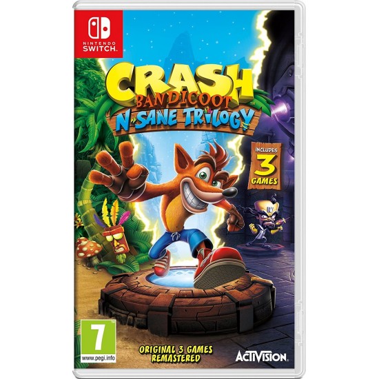 Crash Bandicoot N. Sane Trilogy (Switch)