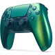 PS5 DualSense Wireless Controller Chroma Teal iridescent colour-shifting green edition front view showing shimmer effect