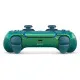 PS5 DualSense Wireless Controller Chroma Teal iridescent colour-shifting green edition front view showing shimmer effect