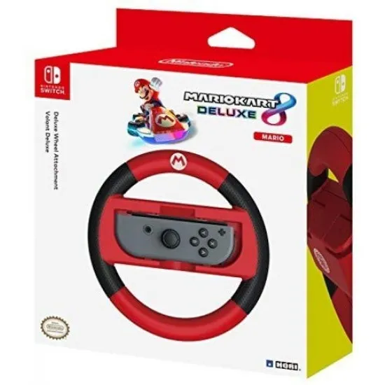 Switch Hori Mario Kart 8 Deluxe Racing Wheel - Mario