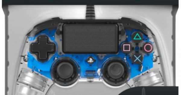 Controller Cablato Nacon Compact Per PS4 – Colore Blu – Nuovo – Con Cavo - Foto 3