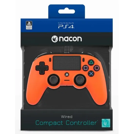 PS4 Nacon Compact Controller - Orange