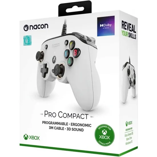 Nacon Xbox Compact Controller - White