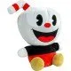 An official Cuphead plush toy from the Club Mocchi Mocchi collection, with a unique soft, squishy texture.