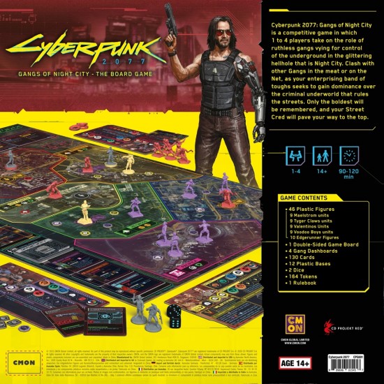 Cyberpunk 2077: Gangs of Night City - The Board Game