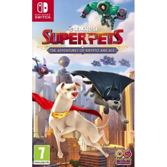 DC League of Super-Pets: Adventures of Krypto and Ace (Switch)