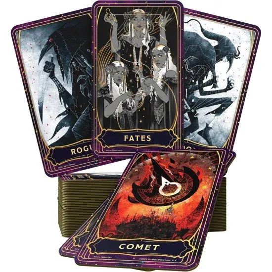 D&D Deck of Many Things deluxe boxed set featuring custom deck box, hardcover books and expanded card deck