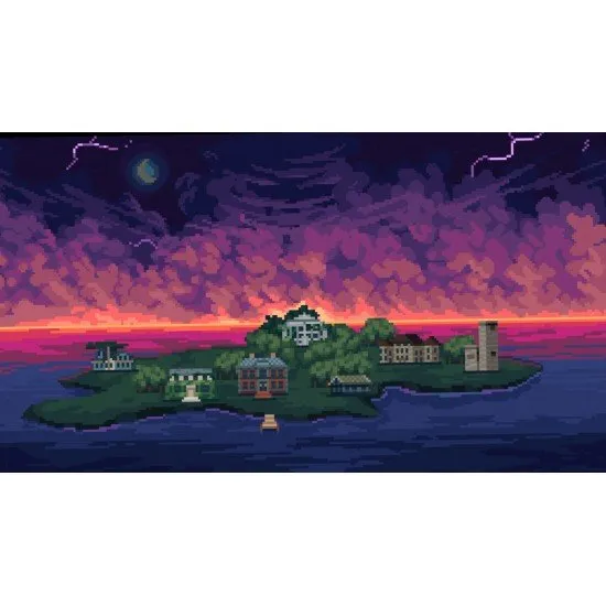 Dead of Darkness Nintendo Switch case showing Miles Windham exploring a dark corridor with a torch