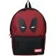 Deadpool Encore Time backpack showing the Mercenary with a Mouth's iconic red and black color scheme and dynamic graphic design