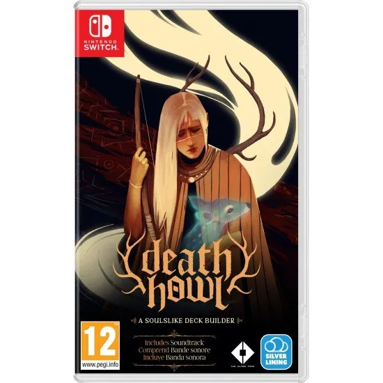 Death Howl Nintendo Switch game box art showing tactical grid combat and shamanic totems