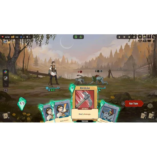 Nintendo Switch Code in Box packaging for Deathless The Hero Quest featuring four heroes and Slavic mythical monsters