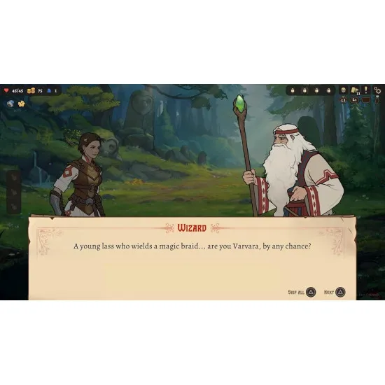 Nintendo Switch Code in Box packaging for Deathless The Hero Quest featuring four heroes and Slavic mythical monsters