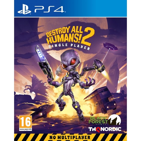 Destroy All Humans! 2 Reprobed: Single Player (PS4)