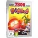 Dig Dug Atari 7800 Classic Arcade Dig Dug Atari 7800 game box art showing the character Dig Dug with his air pump next to a Pooka and a Fygar in tunnels