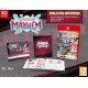 A mercenary character battling iconic Disgaea demons with explosive magic effects in an action-oriented combat scene