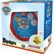 Dobble PAW Patrol card game tin featuring Chase Marshall Skye and favourite PAW Patrol pup characters