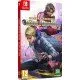 Double Dragon Revive Deluxe Edition Nintendo Switch The box art for Double Dragon Revive Deluxe Edition on Nintendo Switch, showing Billy and Jimmy Lee in a fighting stance in a post-apocalyptic setting.