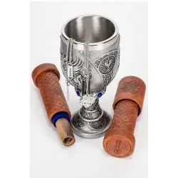 Dragon Age Grey Warden Joining Bundle - Chalice, Necklace, Scroll and Scroll Case
