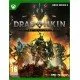 Dragonkin The Banished Xbox Series X The box art for the game Dragonkin: The Banished on Xbox Series X, showing a hero wielding a fiery lance, ready to face a dragon.