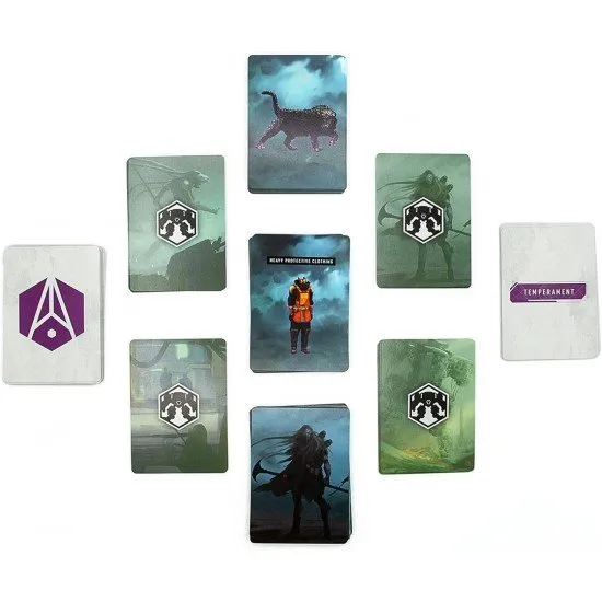 Dreams and Machines Starter Set box art showing heroes overlooking a landscape with ruined mechs and futuristic cities