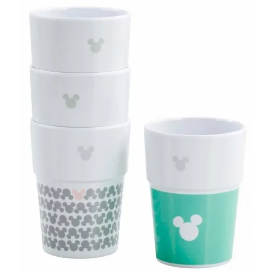 Disney Stackable Mugs - 4-Pack Mickey Pastel