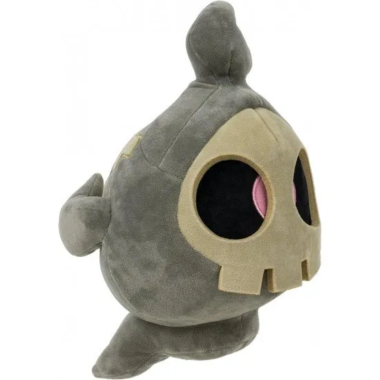 A soft, black, 30cm Pokémon plush of the ghost-type character Duskull.